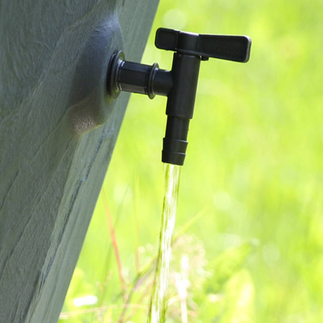 Sud na dešťovou vodu RAINCAN černý 210l
